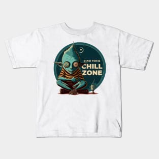 Find your Chill Zone | Meditation T-shirt Kids T-Shirt